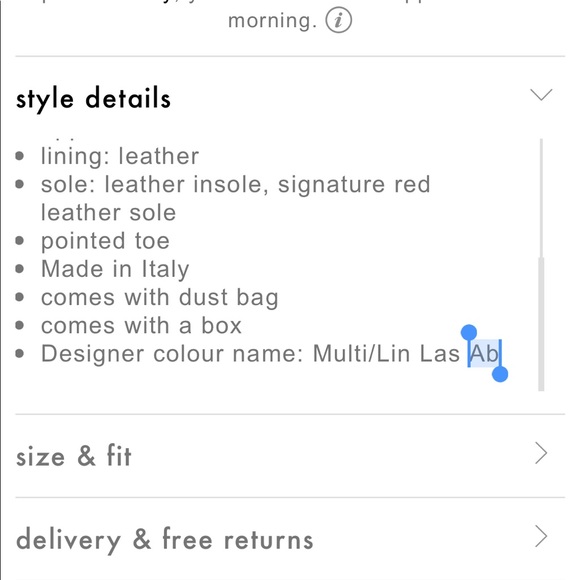 CHRISTIAN LOUBOUTIN Iriza 100 leather pumps 38.5 - SOLD OUT - Picture 7 of 9